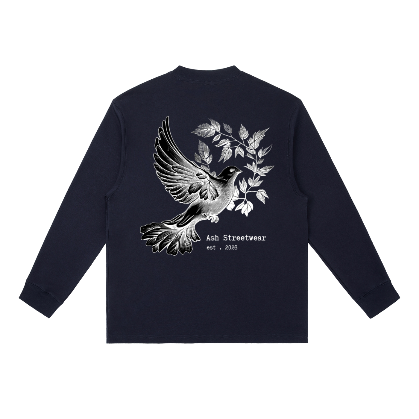 upper,long sleeve,tee,shirt,signature 