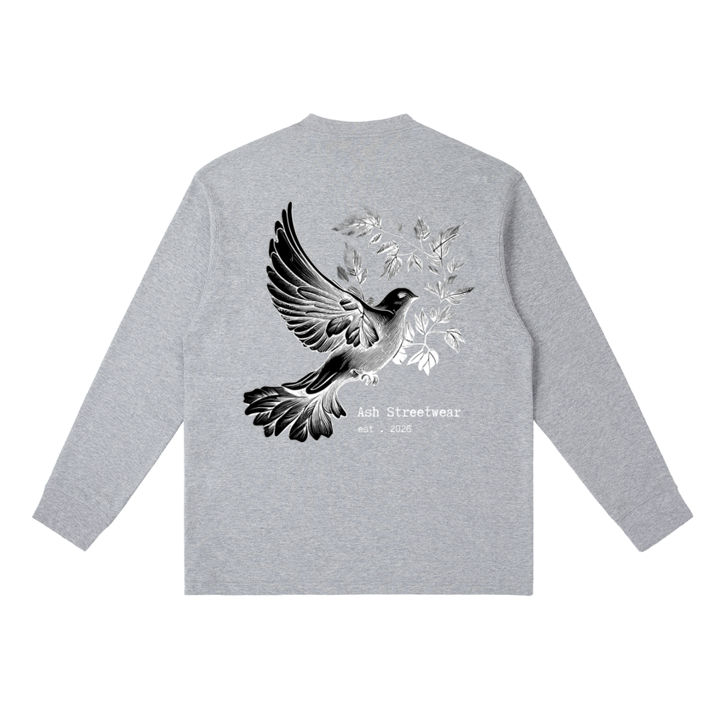upper,long sleeve,tee,shirt,signature 