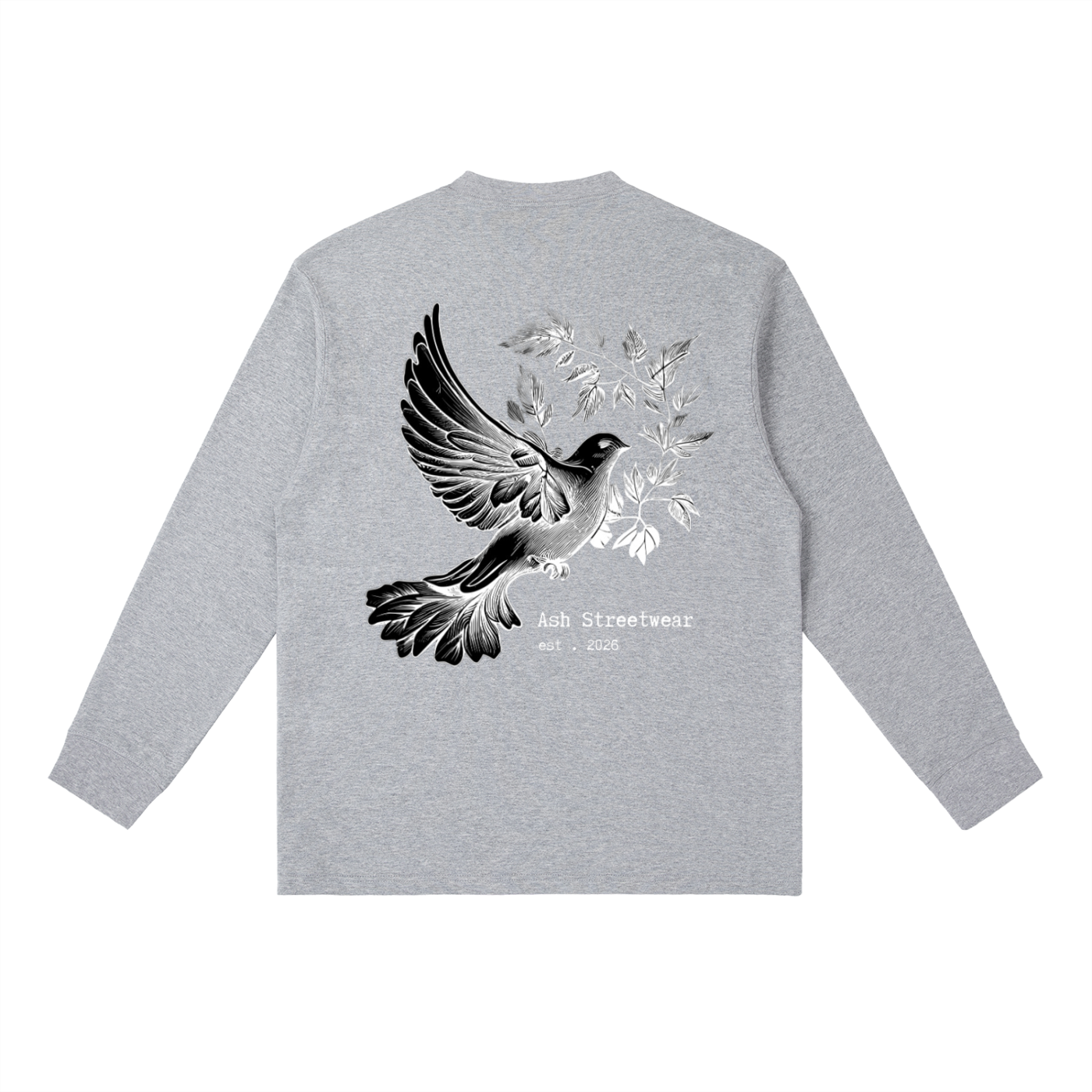 upper,long sleeve,tee,shirt,signature 