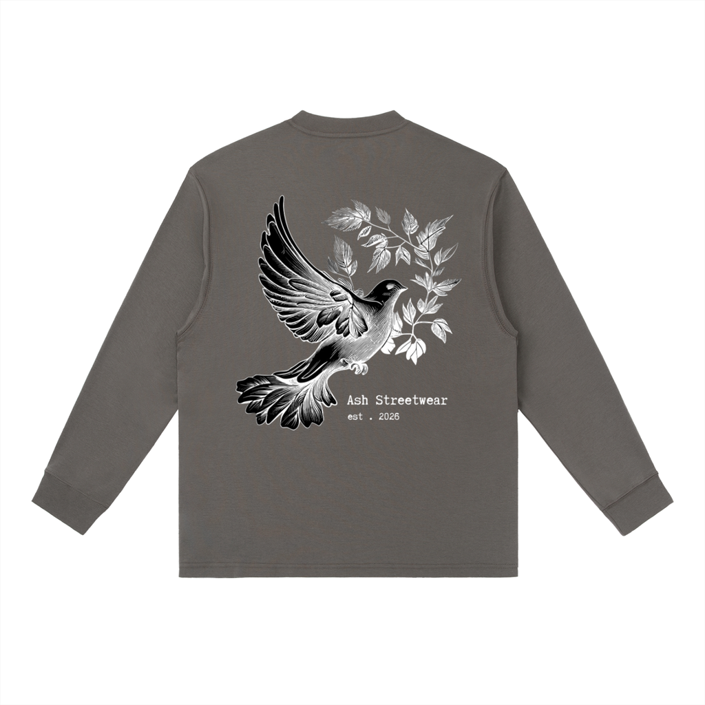 upper,long sleeve,tee,shirt,signature 