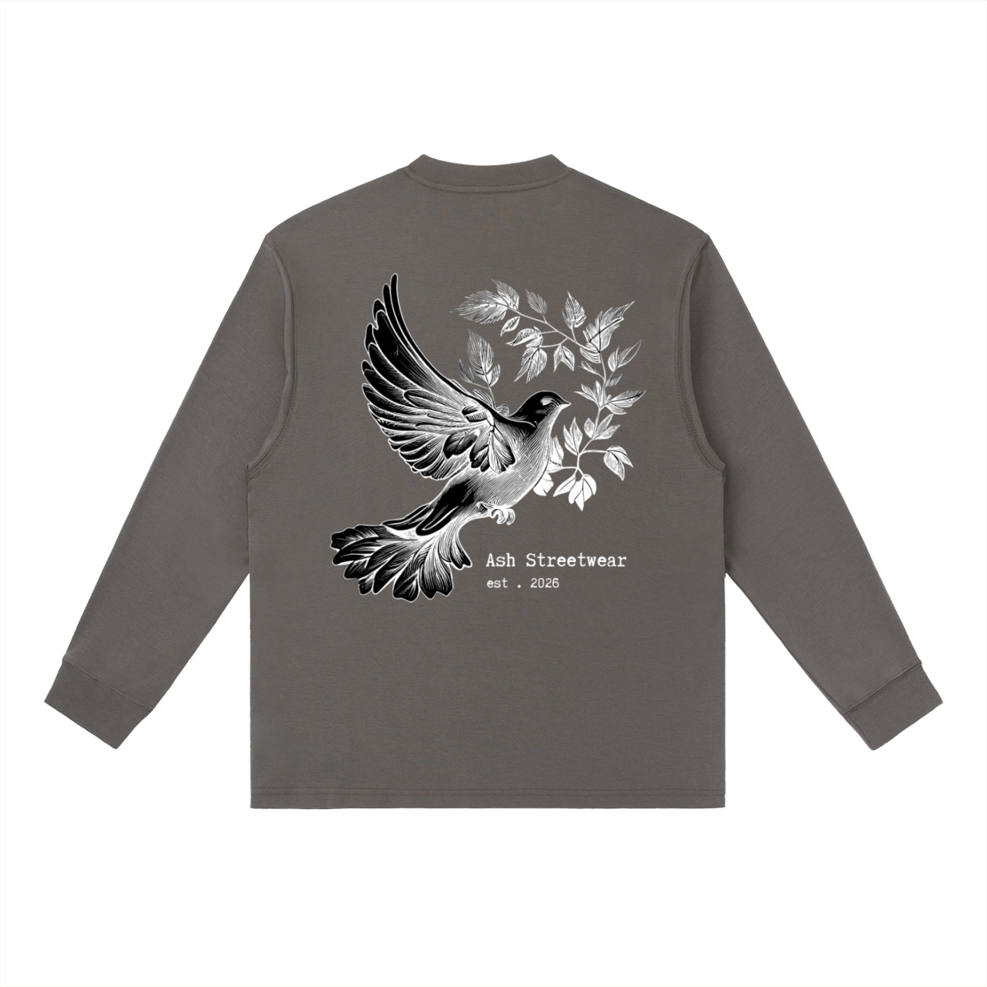 upper,long sleeve,tee,shirt,signature 