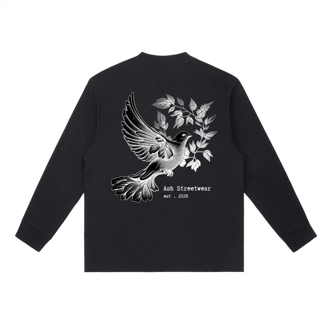 upper,long sleeve,tee,shirt,signature 