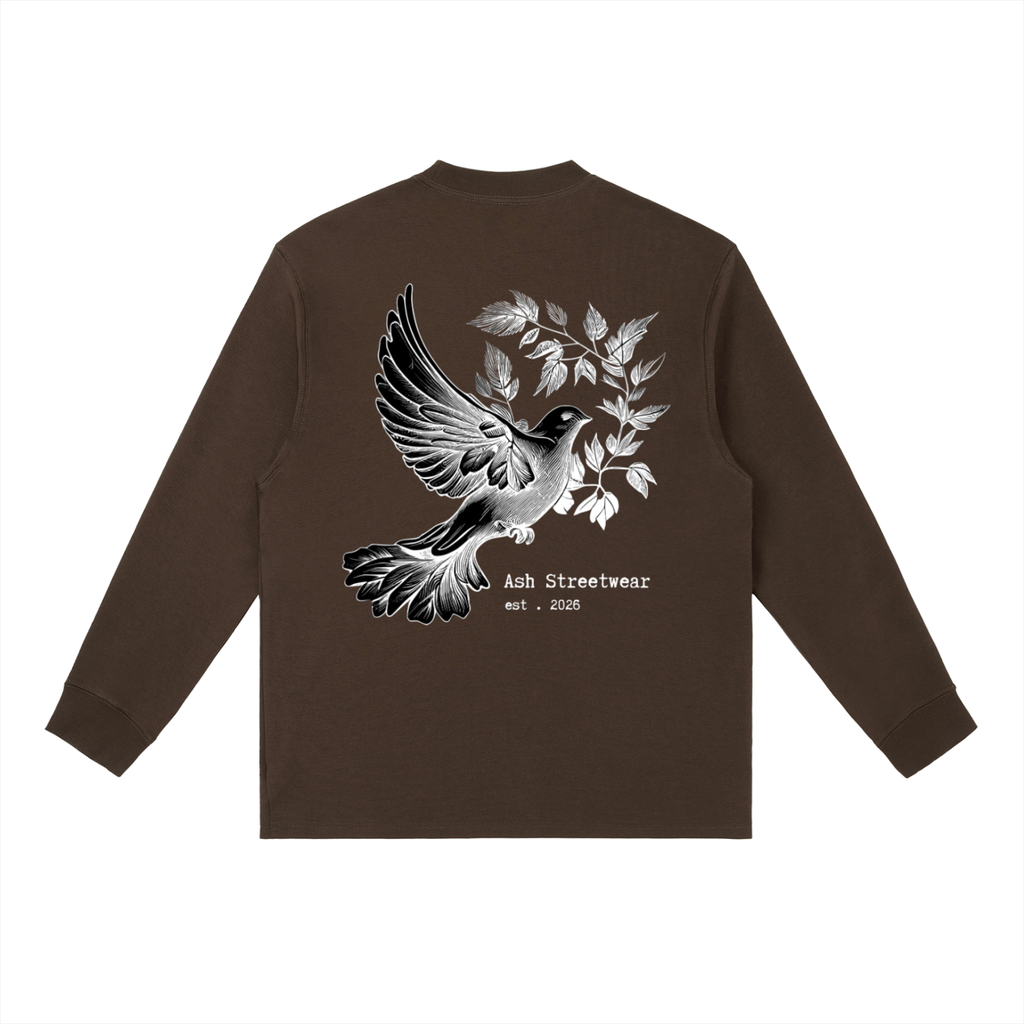 upper,long sleeve,tee,shirt,signature 
